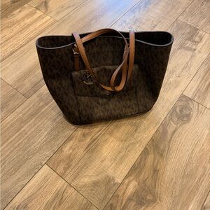 Michael Kors Dark Brown Signature Tote